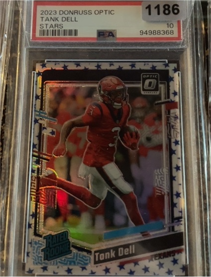 2023 Donruss Optic #245 Tank Dell Stars Rated Rookie — front