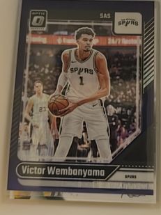2024-25 Panini Donruss Optic #45 Victor Wembanyama — front