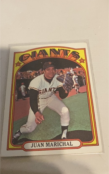 1972 Topps #567 Juan Marichal — front