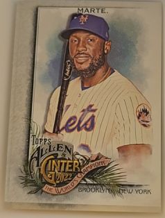 2022 Topps Allen & Ginter #153 Starling Marte — front