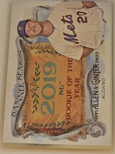 2022 Topps Allen & Ginter #BS-49 Pete Alonso — front