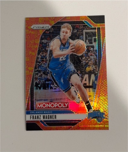 2024-25 Panini Prizm Monopoly #47 Franz Wagner — front