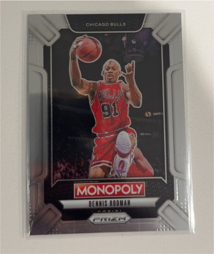 2024-25 Panini Prizm Monopoly Legends #LEG7 Dennis Rodman — front
