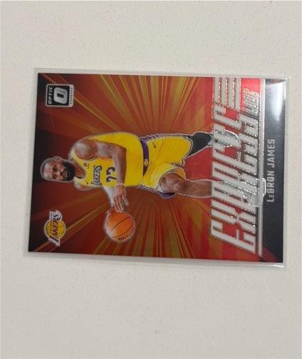 2024-25 Panini Donruss Optic Express Lane LeBron James — front