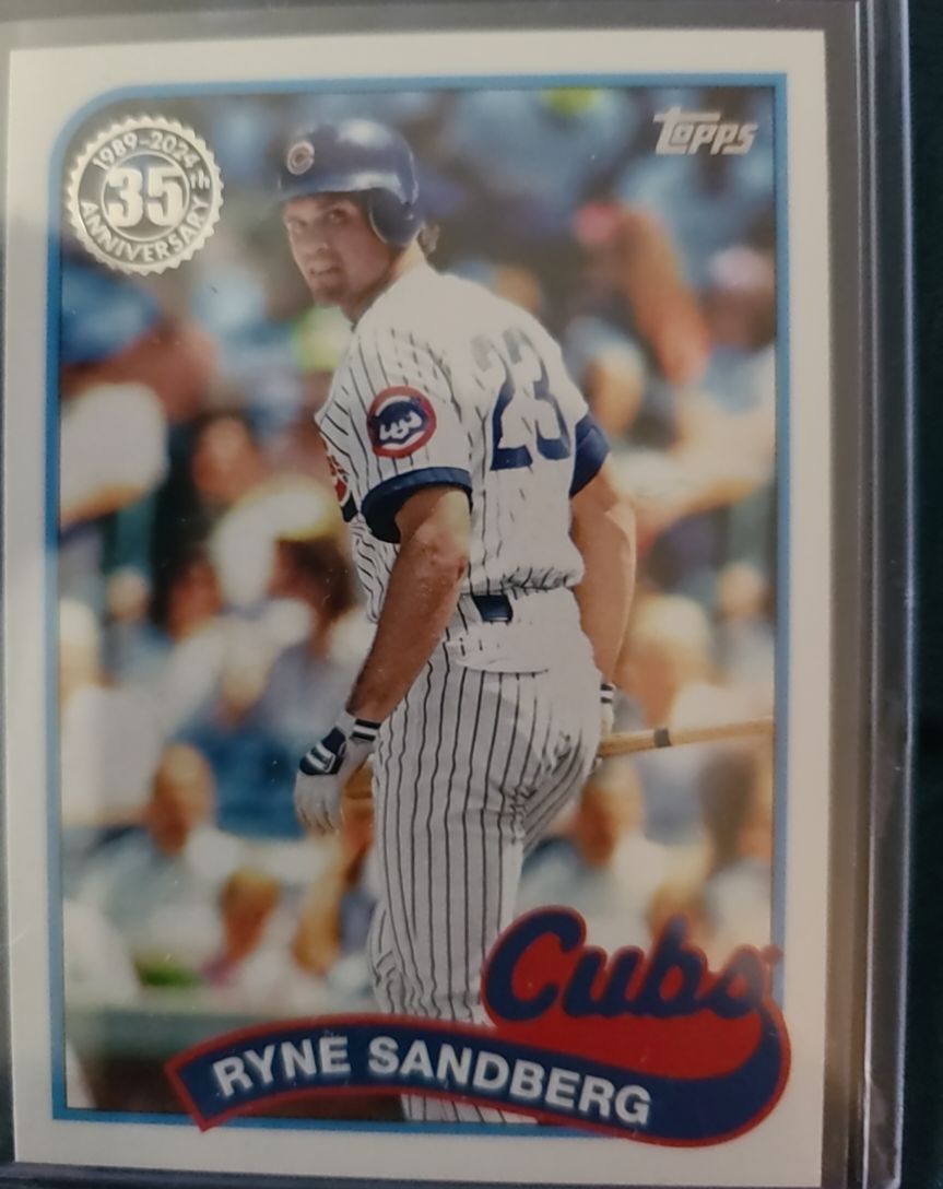 2024 Topps Series 1 #89B-29 Ryne Sandberg — front