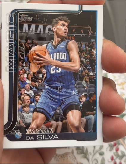 2025-26 Topps #93 Tristan Da Silva — front