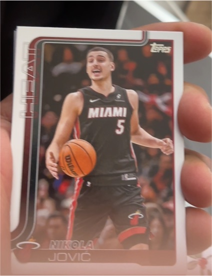 2025-26 Topps #76 Nikola Jovic — front