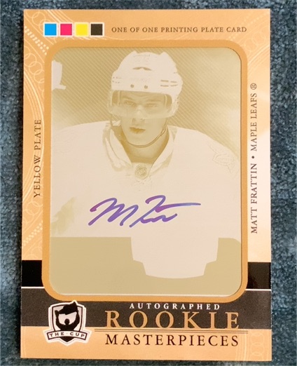 2011-12 Upper Deck The Cup #CUP-176 Matt Frattin — front
