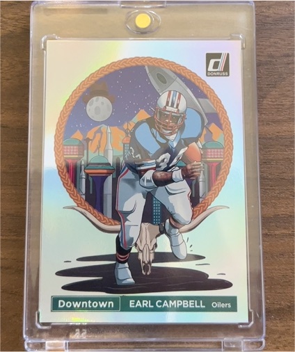 2022 Donruss Downtown #DT-EC Earl Campbell — front