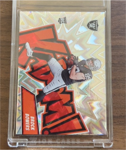 2024 Panini Absolute Kaboom! Horizontal #11 Brock Bowers — front