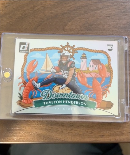 2025 Donruss Downtown # Treveyon Henderson — front