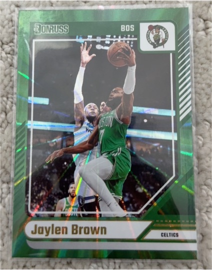 2024-25 Panini Donruss #25 Jaylen Brown — front