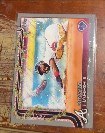 2025 Topps Holiday #H107 Michael Harris II — front