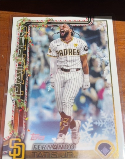 2025 Topps Holiday #H170 Fernando Tatis Jr. — front