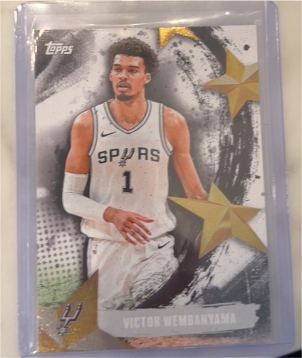 2025 Topps Stars of NBA #SA-11 Victor Wembanyama — front