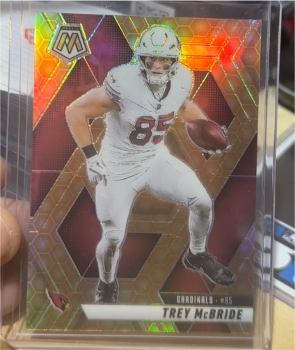 2025 Panini Mosaic #85 Trey McBride — front