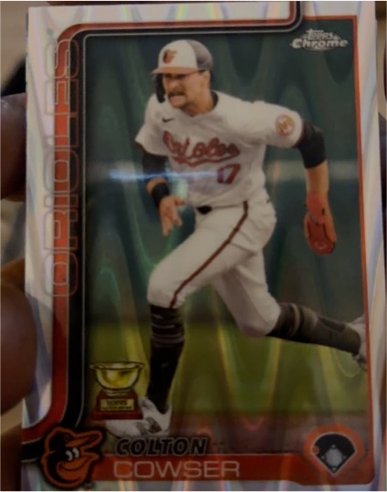 2025 Topps Chrome #44 Colton Cowser — front