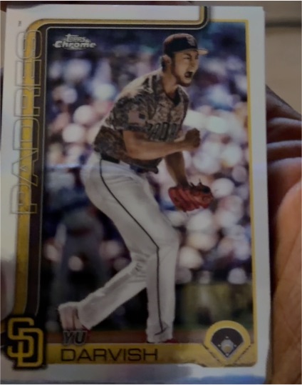 2025 Topps Chrome #186 Yu Darvish — front