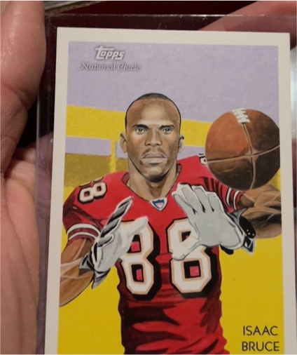 2009 Topps National Chicle #C159 Isaac Bruce — front
