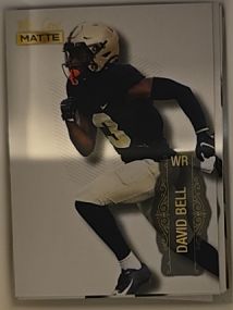 2022 Wild Card Matte #MB-28 David Bell — front