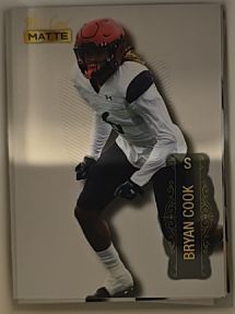2022 Wild Card Matte #MB-123 Bryan Cook — front