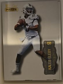 2022 Wild Card Matte White #MB-68 Kaleb Eleby — front