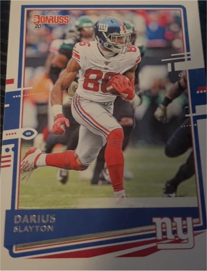 2020 Donruss #187 Darius Slayton — front