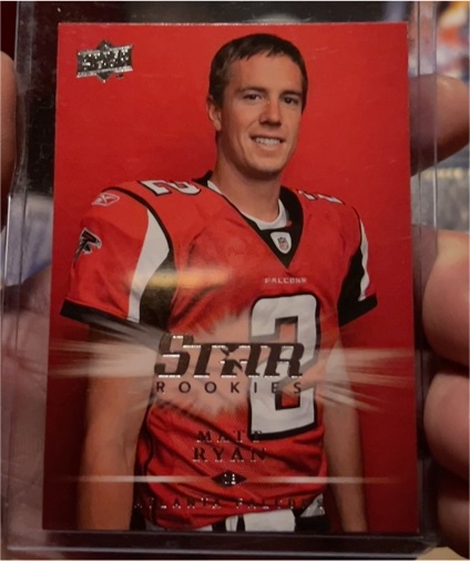 2008 Upper Deck Star Rookies #ERC-MR Matt Ryan — front