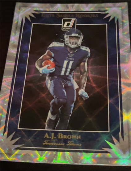 2019 Donruss Elite Series Rookies #ESR-14 A.J. Brown — front