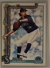 2025 Topps Holiday #H83 Logan Gilbert — front