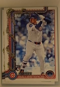 2025 Topps Holiday #H169 Moises Ballesteros — front