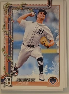 2025 Topps Holiday #H160 Jackson Jobe — front