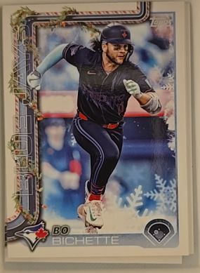 2025 Topps Holiday #H45 Bo Bichette — front