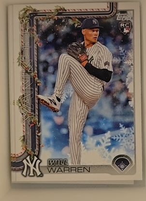 2025 Topps Holiday #H16 Will Warren — front