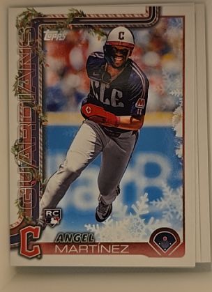 2025 Topps Holiday #H82 Angel Martinez — front