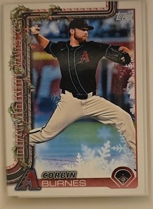 2025 Topps Holiday #H185 Corbin Burnes — front