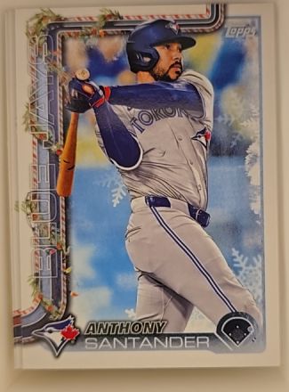 2025 Topps Holiday #H14 Anthony Santander — front