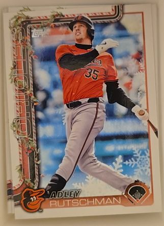 2025 Topps Holiday #H191 Adley Rutschman — front