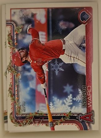 2025 Topps Holiday #H134 Taylor Ward — front