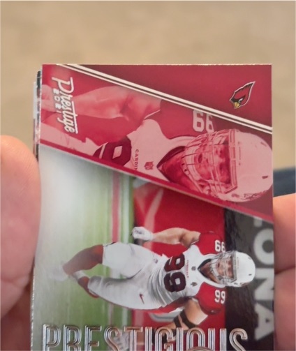 2021 Panini Prestige #PP-JW J.J. Watt Prestigious Pros — front