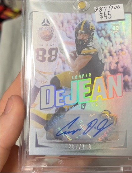 2024 Panini Luminance #119 Cooper DeJean — front