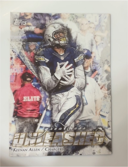 2014 Topps Greatness Unleashed #GU-KA Keenan Allen — front