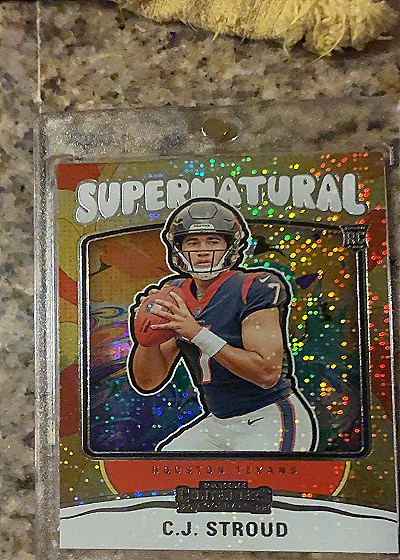 2023 Panini Contenders #4 C.J. Stroud Supernatural Rookie — front