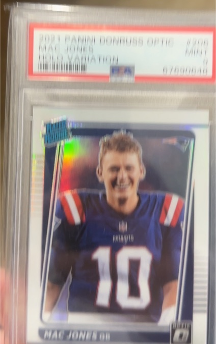 2021 Panini Donruss Optic #206 Mac Jones — front