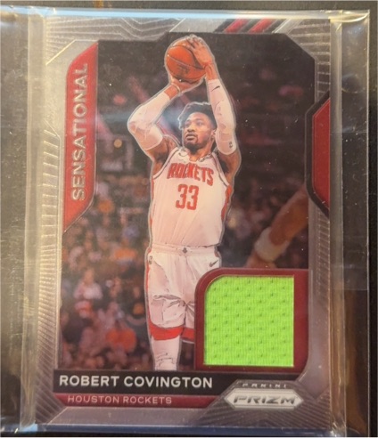 2020-21 Panini Prizm Sensational Swatches #42 Robert Covington — front