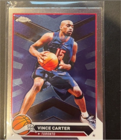 2023-24 Topps Chrome #82 Vince Carter — front