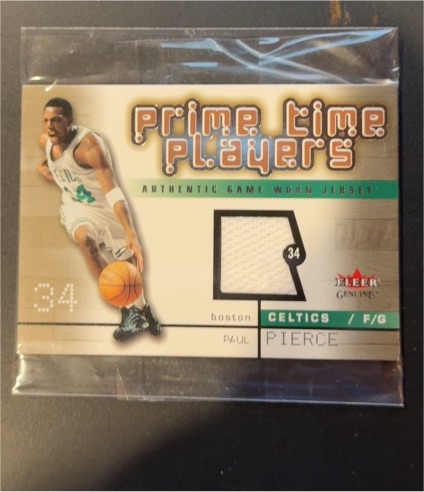 2002 Fleer Genuine Prime Time Players #34 Paul Pierce — front