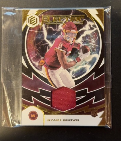 2021 Panini Elements Electric #ELE-DBR Dyami Brown — front