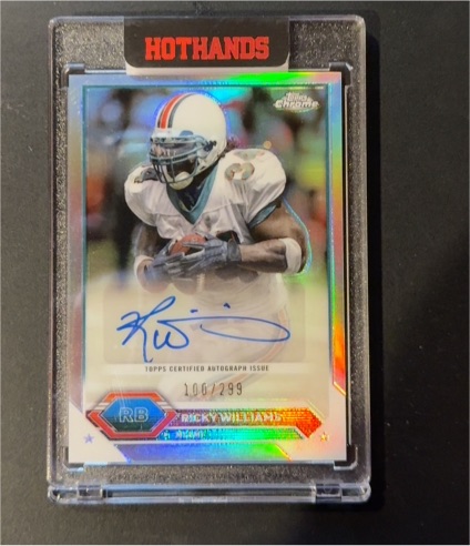 2023 Topps Composite Chrome #TCA-RW Ricky Williams — front