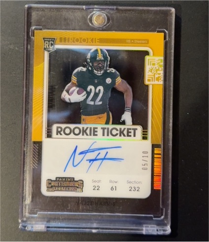 2021 Panini Contenders #111 Najee Harris Rookie Ticket — front